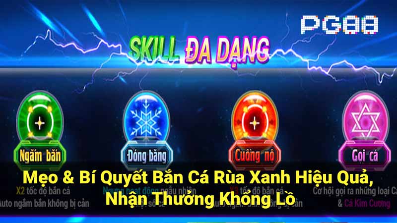 Mẹo & Bí Quyết Bắn Cá Rùa Xanh Hiệu Quả, Nhận Thưởng Khổng Lồ