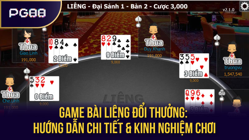 Game Bài Liêng Đổi Thưởng: Hướng Dẫn Chi Tiết & Kinh Nghiệm Chơi